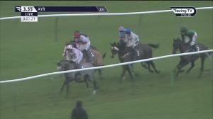 Video preview image for Ayr 15:55 - Book For The Coral Scottish Grand National Open National Hunt Flat (3)