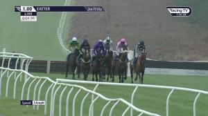 Video preview image for Exeter 13:00 - Exeter Stayers' Conditional Jockeys' Training Series Handicap Hurdle (4)