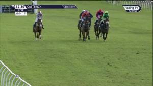 Video preview image for Catterick Bridge 12:30 - Watch Racing TV Now Novices' Hurdle (4)