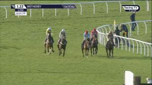 Video preview image for Wetherby 13:22 - Book Corporate Hospitality At Wetherby Racecourse Handicap Chase (3)