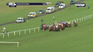 Video preview image for Punchestown 13:20 - John Thomas McNamara Series (Q.R.) Handicap Hurdle 