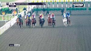 Video preview image for Kempton Park 15:50 - Unibet Horserace Betting Operator Of The Year Amateur Jockeys' Handicap (6)