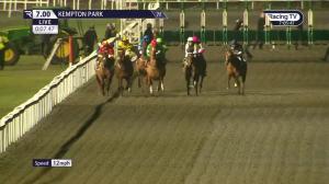 Video preview image for Kempton Park 19:00 - Unibet Support Safe Gambling Novice Stakes (5)