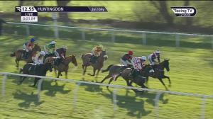Video preview image for Huntingdon 12:55 - Pertemps Network Chris Ascroft Memorial Novices' Handicap Chase (4)