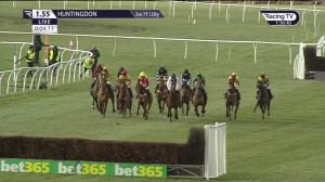 Video preview image for Huntingdon 13:55 - Pertemps Network Novices' Handicap Chase (5)
