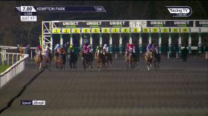 Video preview image for Kempton Park 19:00 - Unibet Extra Place Offers Every Day Handicap (Qualifier) (4)