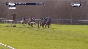 Video preview image for Huntingdon 13:40 - Every Race Live On Racing TV Juvenile Maiden Hurdle (4)