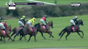 Video preview image for Punchestown 15:42 - Bar One Racing 'Download The Mobile App' Handicap Hurdle