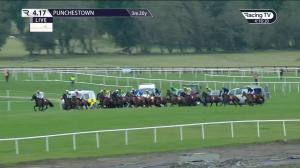 Video preview image for Punchestown 16:17 - Bar One Racing 'Exclusive Offers On The Mobile App'  Handicap Hurdle