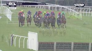 Video preview image for Exeter 13:00 - Virgin Bet Conditional Jockeys' Handicap Hurdle (4)