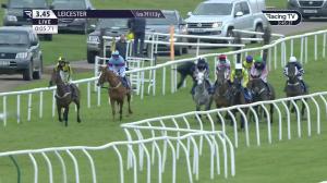 Video preview image for Leicester 15:45 - racingtv.com Golden Miller Mares' Handicap Hurdle (4)