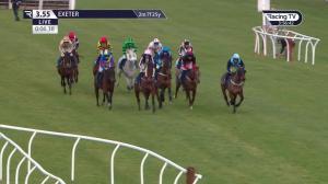 Video preview image for Exeter 15:55 - Virgin Bet Handicap Hurdle (4) (Div 1)
