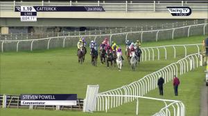 Video preview image for Catterick Bridge 13:10 - Racing To School Conditional Jockeys' Handicap Hurdle (Qualifier) (5)