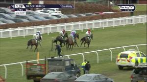 Video preview image for Musselburgh 13:28 - Bet365 Frodon Novices' Limited Handicap Chase (3)