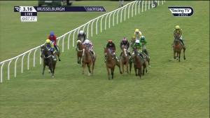 Video preview image for Musselburgh 15:16 - Bet365 Scottish County Handicap Hurdle (2)