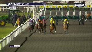 Video preview image for Kempton Park 18:30 - Unibet Support Safe Gambling Handicap (6)