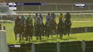 Video preview image for Carlisle 13:35 - Eden Novices' Hurdle (Qualifier) (4)
