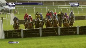Video preview image for Carlisle 15:45 - Caldew Handicap Hurdle (Qualifier) (4)