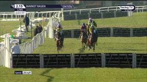 Video preview image for Market Rasen 14:15 - Call Star Sports On 08000 521321 Handicap Hurdle (5)