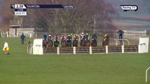 Video preview image for Taunton 14:30 - Cornish Rock Gin Handicap Hurdle (4)