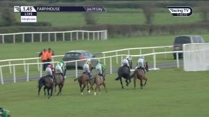 Video preview image for Fairyhouse 13:45 - Fairyhouse Easter Festival 8th - 10th April Rated Chase