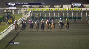 Video preview image for Kempton Park 18:00 - Unibet Support Safe Gambling Classified Stakes (6)