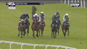 Video preview image for Kempton Park 15:00 - Every Race Live On Racing TV Handicap Chase (3)