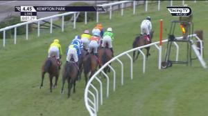 Video preview image for Kempton Park 16:45 - Racing TV Open Maiden National Hunt Flat (5)