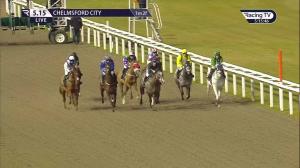 Video preview image for Chelmsford City 17:15 - Support The Injured Jockeys Fund Amateur Jockeys' Handicap (6)