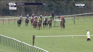 Video preview image for Warwick 15:13 - Virgin Bet Daily Extra Places Novices' Hurdle (4)