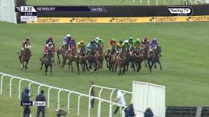 Video preview image for Newbury 15:35 - Betfair Hurdle (Premier Handicap) (1)