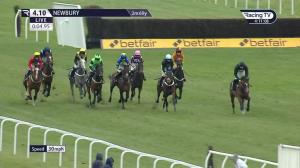 Video preview image for Newbury 16:10 - Daily Tips On betting.betfair.com Novices' Hurdle (3)