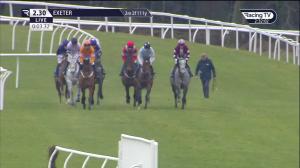 Video preview image for Exeter 14:30 - Virgin Bet British Stallion Studs EBF 'National Hunt' Novices' Hurdle (Qualifier) (4)