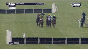 Video preview image for Wetherby 14:10 - wetherbyracing.co.uk Novices' Hurdle (4)