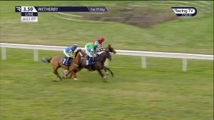Video preview image for Wetherby 15:50 - Racing TV Handicap Chase (3)