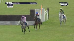 Video preview image for Leicester 14:00 - 100% Racing TV Profits Back To Racing Beginners' Chase (3)
