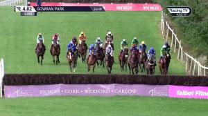Video preview image for Gowran Park 16:02 - Joan Hodgins Memorial Supporting The Irish Injured Jockeys Fund Beginners Chase 