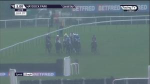 Video preview image for Haydock Park 17:00 - Betfred Steve Hope Walrus Open Hunters' Chase (3)
