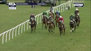 Video preview image for Musselburgh 13:50 - Racing TV Cosmic Case Mares' Novices' Hurdle (Qualifier) (4)