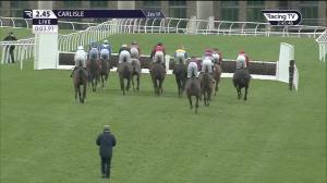 Video preview image for Carlisle 14:45 - Visit Irish Sales With Itm Handicap Hurdle (Qualifier) (5)