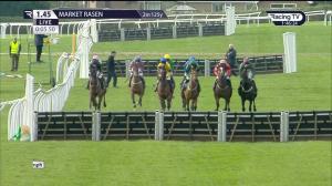 Video preview image for Market Rasen 13:45 - Daily Charged Up Offers At rhino.bet Juvenile Maiden Hurdle (4)