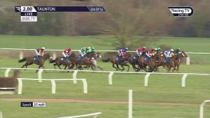 Video preview image for Taunton 14:00 - Racing To School Blackbrook Primary Novices' Handicap Hurdle (5) (Div 1)