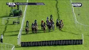 Video preview image for Punchestown 16:00 - Hospitality At Festival 2023 Handicap Hurdle (Div 1)