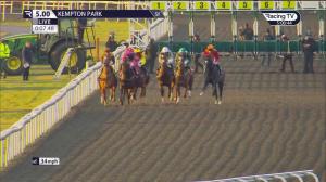Video preview image for Kempton Park 17:00 - Unibet Horserace Betting Operator Of The Year Restricted Maiden Stakes (5)