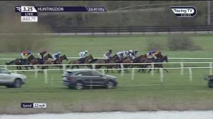 Video preview image for Huntingdon 15:25 - Join Racing TV Now Handicap Hurdle (5)