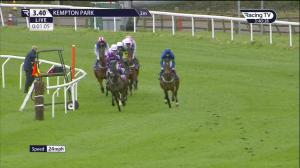 Video preview image for Kempton Park 15:40 - Sky Bet Dovecote Novices' Hurdle (Grade 2) (1)