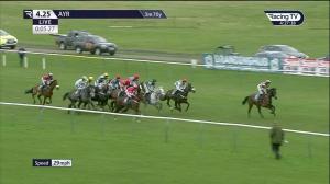 Video preview image for Ayr 16:25 - Virgin Bet Daily Money Back Mares' Handicap Hurdle (5)
