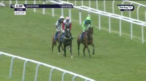 Video preview image for Leicester 15:00 - Cottesmore Novices' Handicap Chase (4)