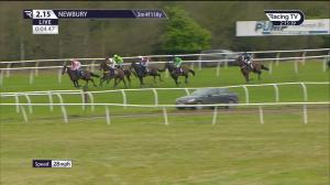 Video preview image for Newbury 14:15 - Download The BetVictor App 'National Hunt' Novices' Hurdle (4)
