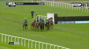 Video preview image for Newbury 14:50 - BetVictor Proud Sponsors Of Newbury Juvenile Hurdle (Qualifier) (4)
